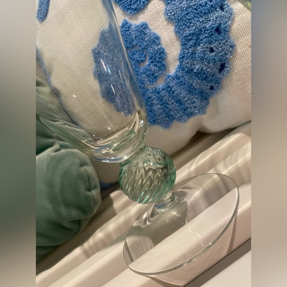 Set Of 2 Southern Living At Home Tango Water Iced Tea Goblets Multicolor Glass - Picture 4 of 16